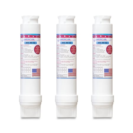 American Filter Co AFC  AFC-RF-F2, Compatible to Frigidaire Puresource Ultra 2 Refrigerator  Filters (3PK) Puresource-Ultra-2-3P-AFC-RF-F2